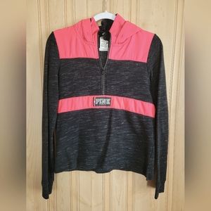 Victoria's Secret Pink Quarter Zip Hoodie